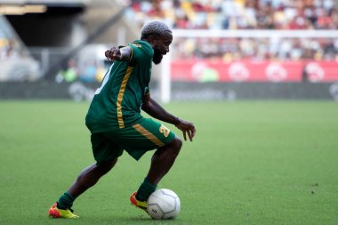 Rio de Janeiro (RJ), 12 / 28 / 2024 - All-STAR Oyun 2024 - Etkileyici Negrete. Brezilya 'nın Zico' nun düzenlediği en büyük yardım etkinliği olan Maracan 'daki 20..