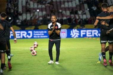 Rio de Janeiro (RJ), 16 / 01 / 2025 - VASCO X BANGU - Vasco x Bangu ile Sao Januario 'daki Campeonato Carioca maçı                         
