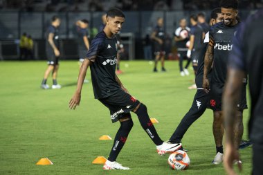Rio de Janeiro (RJ), 16 / 01 / 2025 - VASCO X BANGU - Vasco x Bangu ile Sao Januario 'daki Campeonato Carioca maçı                         