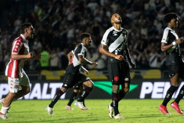 Rio de Janeiro (RJ), 16/01/2025 - VASCO X BANGU - Match between Vasco x Bangu for the Campeonato Carioca in Sao Januario                          clipart