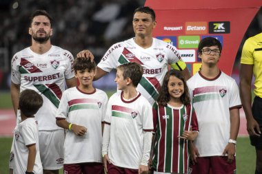 Rio de Janeiro (RJ), 29 / 01 / 2025 - BOTAFOGO X FLUMINENSE - Botafogo ve Fluminense for the Campeonato Carioca at Nilton Santos.                   
