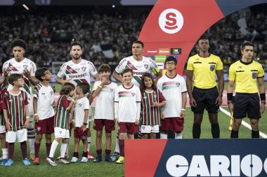 Rio de Janeiro (RJ), 29 / 01 / 2025 - BOTAFOGO X FLUMINENSE - Botafogo ve Fluminense for the Campeonato Carioca at Nilton Santos.                   