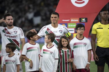 Rio de Janeiro (RJ), 29 / 01 / 2025 - BOTAFOGO X FLUMINENSE - Botafogo ve Fluminense for the Campeonato Carioca at Nilton Santos.                   