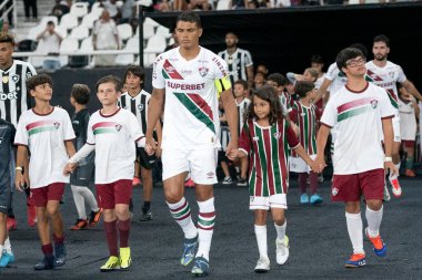 Rio de Janeiro (RJ), 29 / 01 / 2025 - BOTAFOGO X FLUMINENSE - Botafogo ve Fluminense for the Campeonato Carioca at Nilton Santos.                   