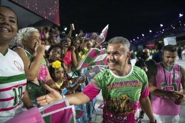 Rio de Janeiro (RJ), 01 / 02 / 2025 - Rio de Janeiro samba okullarının teknik provası: Paraso da Tuiuti, Beija Flor ve Mangueira Sapuca 'da.                                             