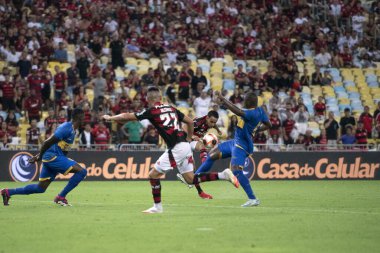 Rio de Janeiro (RJ), 30 / 01 / 2025 - FLAMENGO X SAMPAIO CORREA - Flamengo x Sampaio Correa ile Maracan 'daki Campeonato Carioca maçı.                      