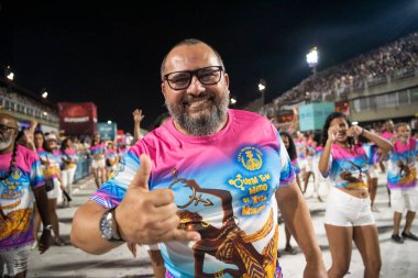 Rio de Janeiro (RJ), 01 / 02 / 2025 - Rio de Janeiro samba okullarının teknik provası: Paraso da Tuiuti, Beija Flor ve Mangueira Sapuca 'da.                                             