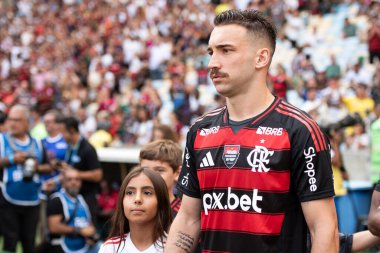 Rio de Janeiro (RJ), 08 / 02 / 2025 - FLUMINENSE X FLAMENGO - Maracana Carioca Şampiyonası için Fluminense x Flamengo arasındaki maç                    