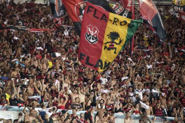 Rio de Janeiro (RJ), 15 / 02 / 2025 - FLAMENGO X VASCO - Maracan 'daki Campeonato Carioca için Flamengo x Vasco ile maç.                          