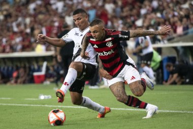 Rio de Janeiro (RJ), 15 / 02 / 2025 - FLAMENGO X VASCO - Maracan 'daki Campeonato Carioca için Flamengo x Vasco ile maç.                          