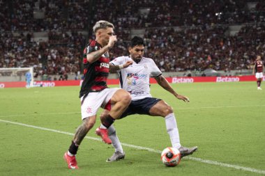 Rio de Janeiro, Rio de Janeiro, Brezilya - 22 Şubat 2025. Flamengo x Marica Carioca Şampiyonası için Maracana Stadyumu 'nda.                          