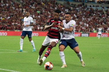 Rio de Janeiro, Rio de Janeiro, Brezilya - 22 Şubat 2025. Flamengo x Marica Carioca Şampiyonası için Maracana Stadyumu 'nda.                          