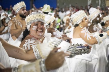 Rio de Janeiro, Rio de Janeiro, Brezilya - 23 Şubat 2025. Teknik Prova - Rio Carnivalin Marques de Sapucai.               