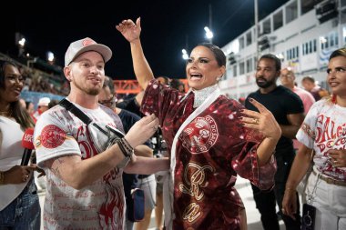 Rio de Janeiro, Rio de Janeiro, Brezilya - 23 Şubat 2025. Teknik Prova - Rio Carnivalin Marques de Sapucai.               