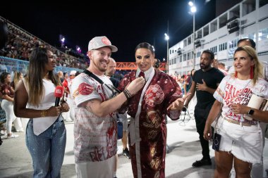 Rio de Janeiro, Rio de Janeiro, Brezilya - 23 Şubat 2025. Teknik Prova - Rio Carnivalin Marques de Sapucai.               