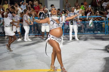 Rio de Janeiro, Rio de Janeiro, Brezilya - 23 Şubat 2025. Teknik Prova - Rio Carnivalin Marques de Sapucai.               