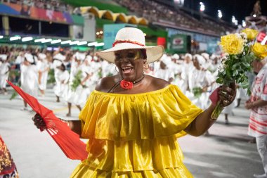 Rio de Janeiro, Rio de Janeiro, Brezilya - 23 Şubat 2025. Teknik Prova - Rio Carnivalin Marques de Sapucai.               