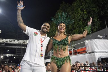 Rio de Janeiro, Rio de Janeiro, Brezilya - 23 Şubat 2025. Teknik Prova - Rio Carnivalin Marques de Sapucai.               