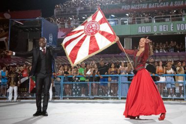Rio de Janeiro, Rio de Janeiro, Brezilya - 23 Şubat 2025. Teknik Prova - Rio Carnivalin Marques de Sapucai.               