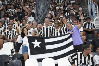 Rio de Janeiro (RJ), 27 / 02 / 2025 - BOTAFOGO X RACING (ARG) - Botafogo x Racing (ARG), Recopa Sul-Americana 2025 at Nilton Santos.                