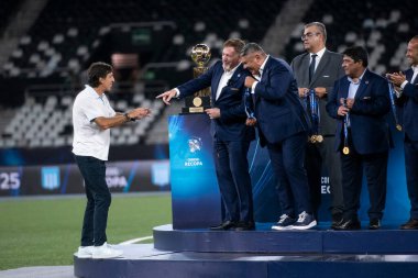 Rio de Janeiro (RJ), 27 / 02 / 2025 - BOTAFOGO X RACING (ARG) - Botafogo x Racing (ARG), Recopa Sul-Americana 2025 at Nilton Santos.                
