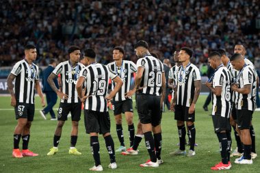 Rio de Janeiro (RJ), 27 / 02 / 2025 - BOTAFOGO X RACING (ARG) - Botafogo x Racing (ARG), Recopa Sul-Americana 2025 at Nilton Santos.                