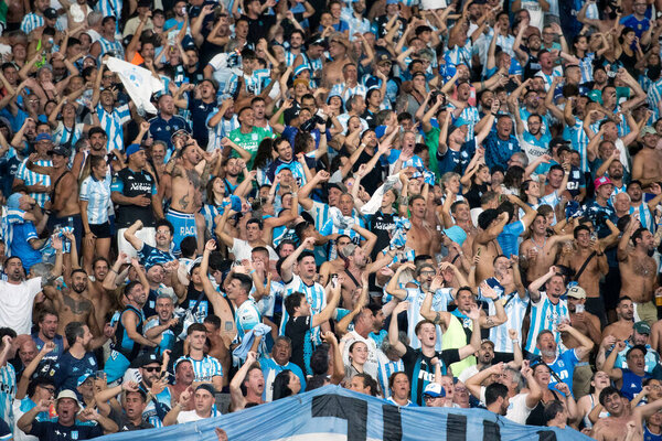 Rio de Janeiro (RJ), 27 / 02 / 2025 - BOTAFOGO X RACING (ARG) - Матч между Botafogo x Racing (ARG), Recopa Sul-Americana 2025 на Nilton Santos.                