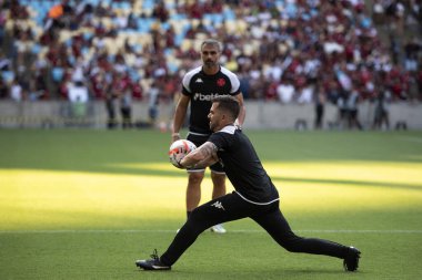 Rio de Janeiro (RJ), 08 / 03 / 2025 - FLAMENGO X VASCO - Maracana 'daki Campeonato Carioca yarı finalinde Flamengo x Vasco ile maç.                         