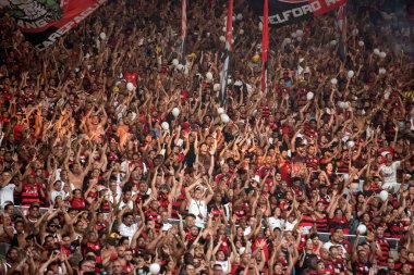 Rio de Janeiro (RJ), 08 / 03 / 2025 - FLAMENGO X VASCO - Maracana 'daki Campeonato Carioca yarı finalinde Flamengo x Vasco ile maç.                         