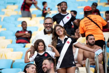 Rio de Janeiro (RJ), 08 / 03 / 2025 - FLAMENGO X VASCO - Maracana 'daki Campeonato Carioca yarı finalinde Flamengo x Vasco ile maç.                         