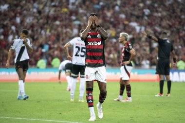 Rio de Janeiro (RJ), 08 / 03 / 2025 - FLAMENGO X VASCO - Maracana 'daki Campeonato Carioca yarı finalinde Flamengo x Vasco ile maç.                         