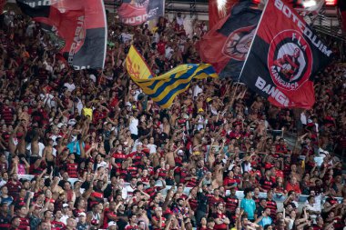Rio de Janeiro (RJ), 12 / 03 / 2025 - FLUMINENSE X FLAMENGO - Fluminense ve Flamengo, Campeonato Carioca at Maracana                              