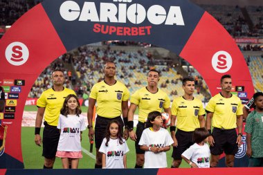 Rio de Janeiro (RJ), 12 / 03 / 2025 - FLUMINENSE X FLAMENGO - Fluminense ve Flamengo, Campeonato Carioca at Maracana                              