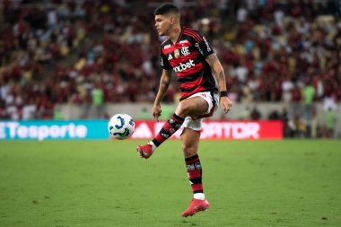 Rio de Janeiro (RJ), 29 / 03 / 2025 - FLAMENGO X INTERNACIONAL - Flamengo ile Maracan 'daki Brezilya Şampiyonası Internacional maçı.             