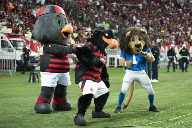 Rio de Janeiro (RJ), 29 / 03 / 2025 - FLAMENGO X INTERNACIONAL - Flamengo ile Maracan 'daki Brezilya Şampiyonası Internacional maçı.             