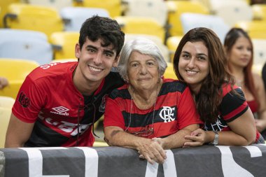 Rio de Janeiro (RJ), 29 / 03 / 2025 - FLAMENGO X INTERNACIONAL - Flamengo ile Maracan 'daki Brezilya Şampiyonası Internacional maçı.             