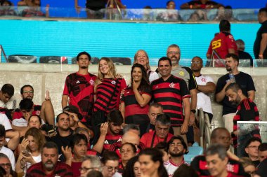 Rio de Janeiro (RJ), 29 / 03 / 2025 - FLAMENGO X INTERNACIONAL - Flamengo ile Maracan 'daki Brezilya Şampiyonası Internacional maçı.             