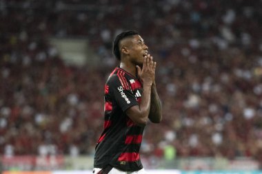 Rio de Janeiro (RJ), 29 / 03 / 2025 - FLAMENGO X INTERNACIONAL - Flamengo ile Maracan 'daki Brezilya Şampiyonası Internacional maçı.             