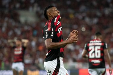 Rio de Janeiro (RJ), 29 / 03 / 2025 - FLAMENGO X INTERNACIONAL - Flamengo ile Maracan 'daki Brezilya Şampiyonası Internacional maçı.             