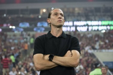 Rio de Janeiro (RJ), 29 / 03 / 2025 - FLAMENGO X INTERNACIONAL - Flamengo ile Maracan 'daki Brezilya Şampiyonası Internacional maçı.             