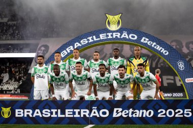 Rio de Janeiro (RJ), 05 / 04 / 2025 - BOTAFOGO X JUVENTUDE - Brezilya Şampiyonası Botafogo x Juventude ile Nilton Santos arasındaki maç.                     