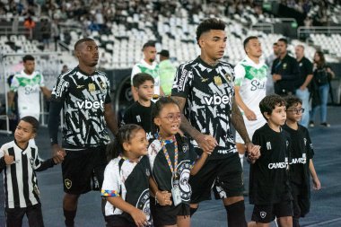 Rio de Janeiro (RJ), 05 / 04 / 2025 - BOTAFOGO X JUVENTUDE - Brezilya Şampiyonası Botafogo x Juventude ile Nilton Santos arasındaki maç.                     
