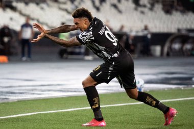 Rio de Janeiro (RJ), 05 / 04 / 2025 - BOTAFOGO X JUVENTUDE - Brezilya Şampiyonası Botafogo x Juventude ile Nilton Santos arasındaki maç.                     