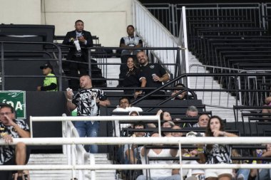Rio de Janeiro (RJ), 05 / 04 / 2025 - BOTAFOGO X JUVENTUDE - Brezilya Şampiyonası Botafogo x Juventude ile Nilton Santos arasındaki maç.                     