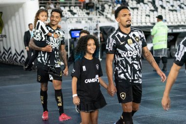 Rio de Janeiro (RJ), 05 / 04 / 2025 - BOTAFOGO X JUVENTUDE - Brezilya Şampiyonası Botafogo x Juventude ile Nilton Santos arasındaki maç.                     