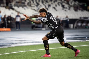Rio de Janeiro (RJ), 05 / 04 / 2025 - BOTAFOGO X JUVENTUDE - Brezilya Şampiyonası Botafogo x Juventude ile Nilton Santos arasındaki maç.                     