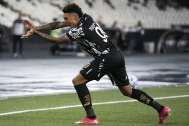 Rio de Janeiro (RJ), 05 / 04 / 2025 - BOTAFOGO X JUVENTUDE - Brezilya Şampiyonası Botafogo x Juventude ile Nilton Santos arasındaki maç.                     