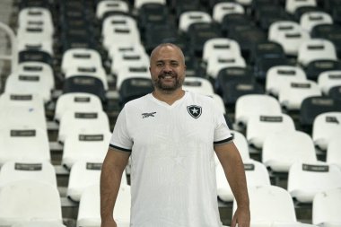Rio de Janeiro, Rio de Janeiro, Brezilya - 08 Nisan 2025. Libertadores için Nilton Santos Stadyumu 'nda Botafogo x Carabobo (VEN).                        