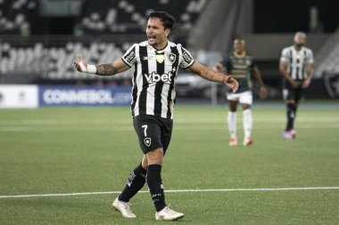Rio de Janeiro, Rio de Janeiro, Brezilya - 08 Nisan 2025. Libertadores için Nilton Santos Stadyumu 'nda Botafogo x Carabobo (VEN).                        