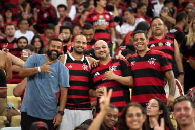 Rio de Janeiro (RJ), 09/04/2025 - FLAMENGO X CENTRAL CORDOBA (ARG). Libertadore 'lar için Maracan' daki Flamengo x Central Cordoba (ARG) maçı.       